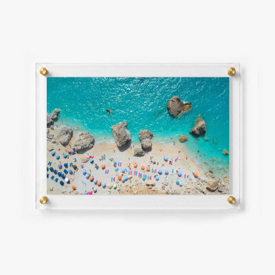 Blue Lagoon Club Acrylic Wall Art Print