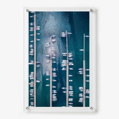 Boat Parking Only Acrylic Wall Art Print - Vertical