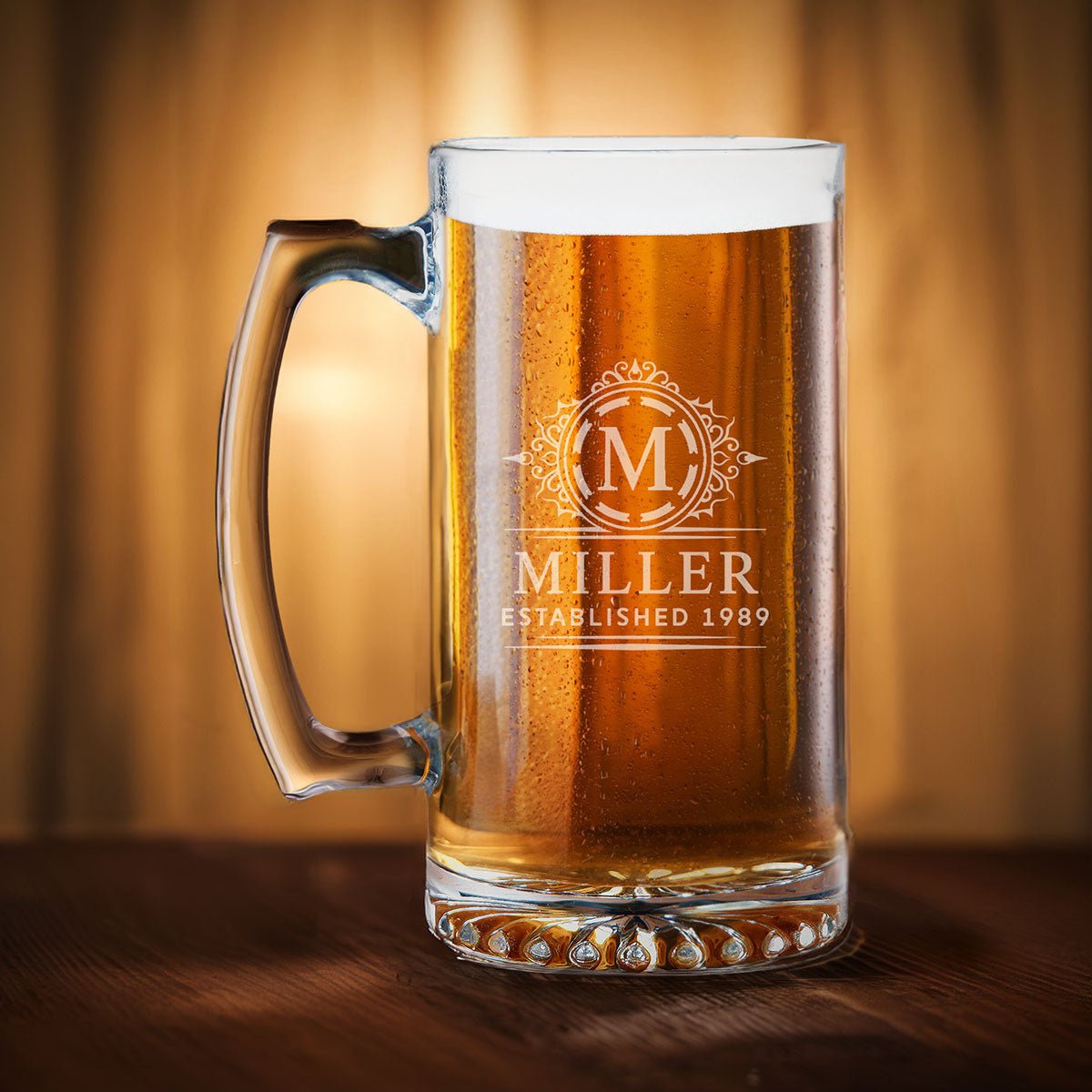 Bosworth Custom Beer Mugs, Set of 4