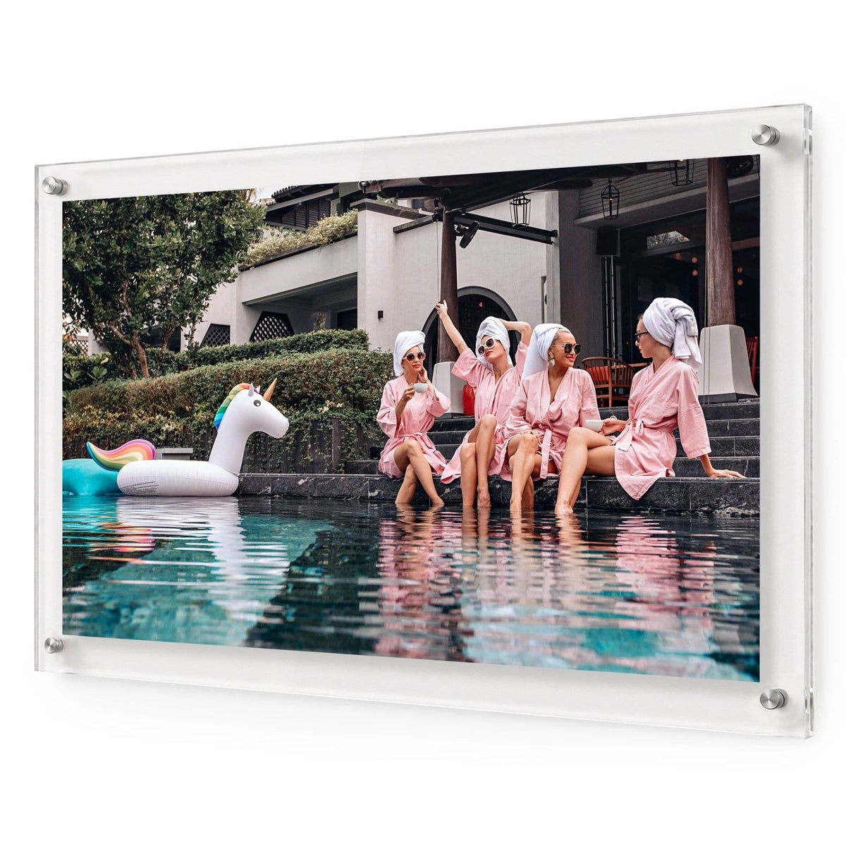 Breakfast at Brittany's Acrylic Wall Art Print - Horizontal