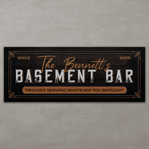 BYO Basement Bar
