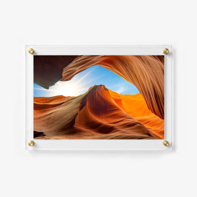 Canyon Glow Acrylic Wall Art Print