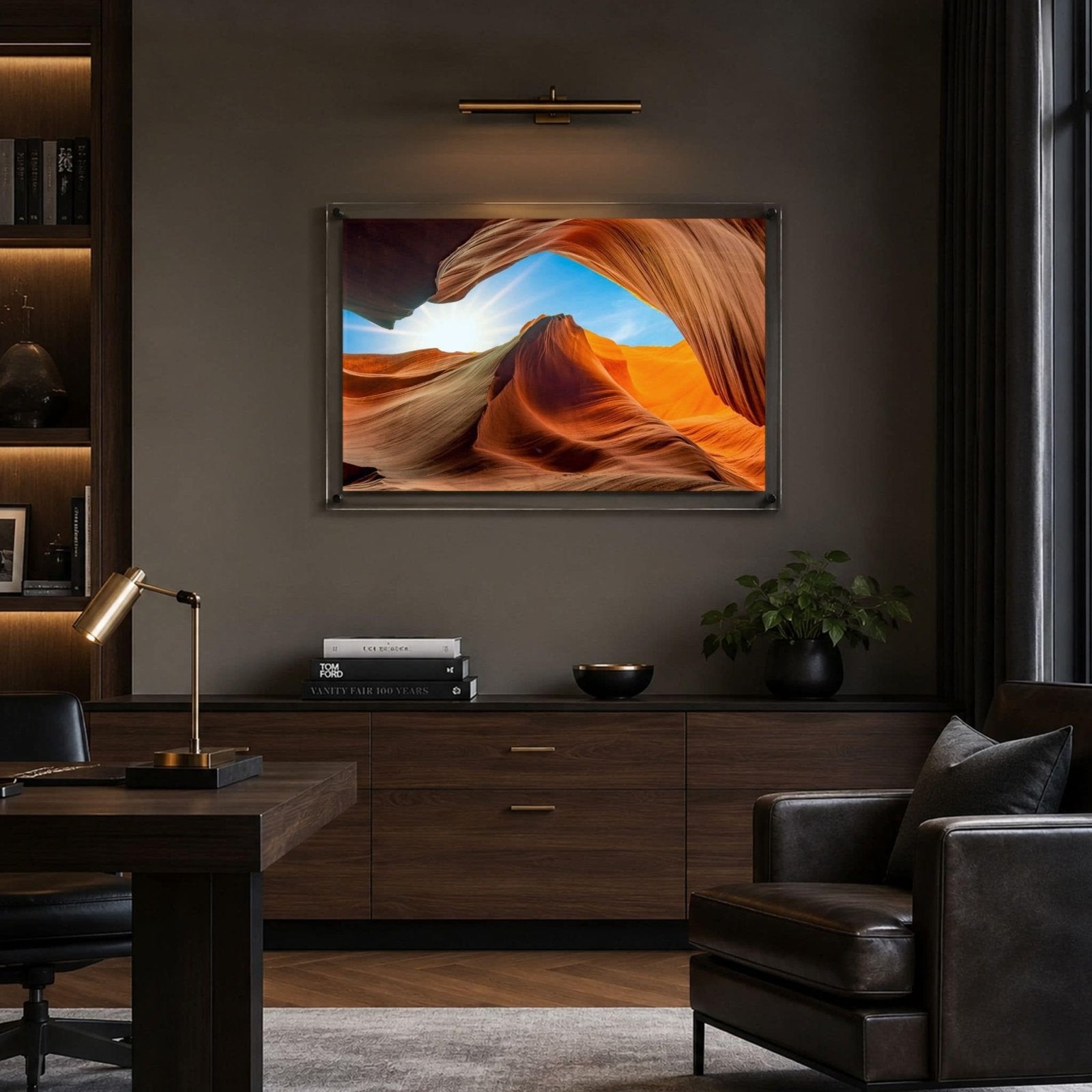 Canyon Glow Acrylic Wall Art Print