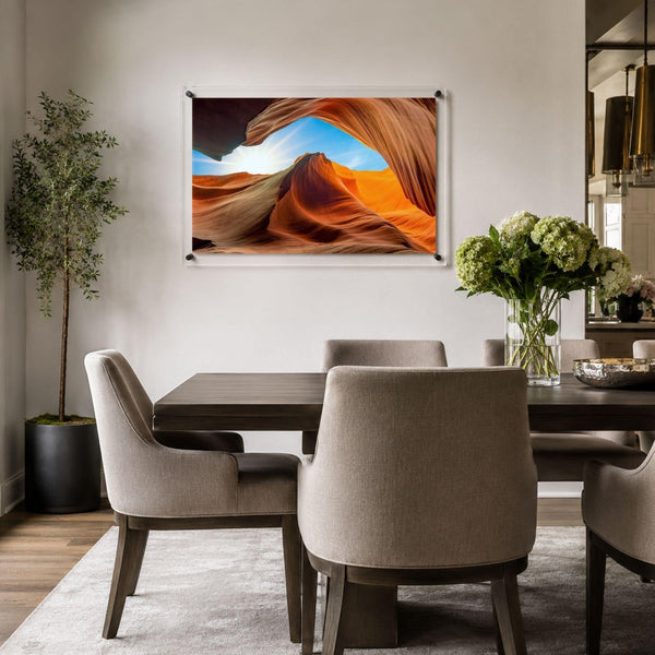 Canyon Glow Acrylic Wall Art Print