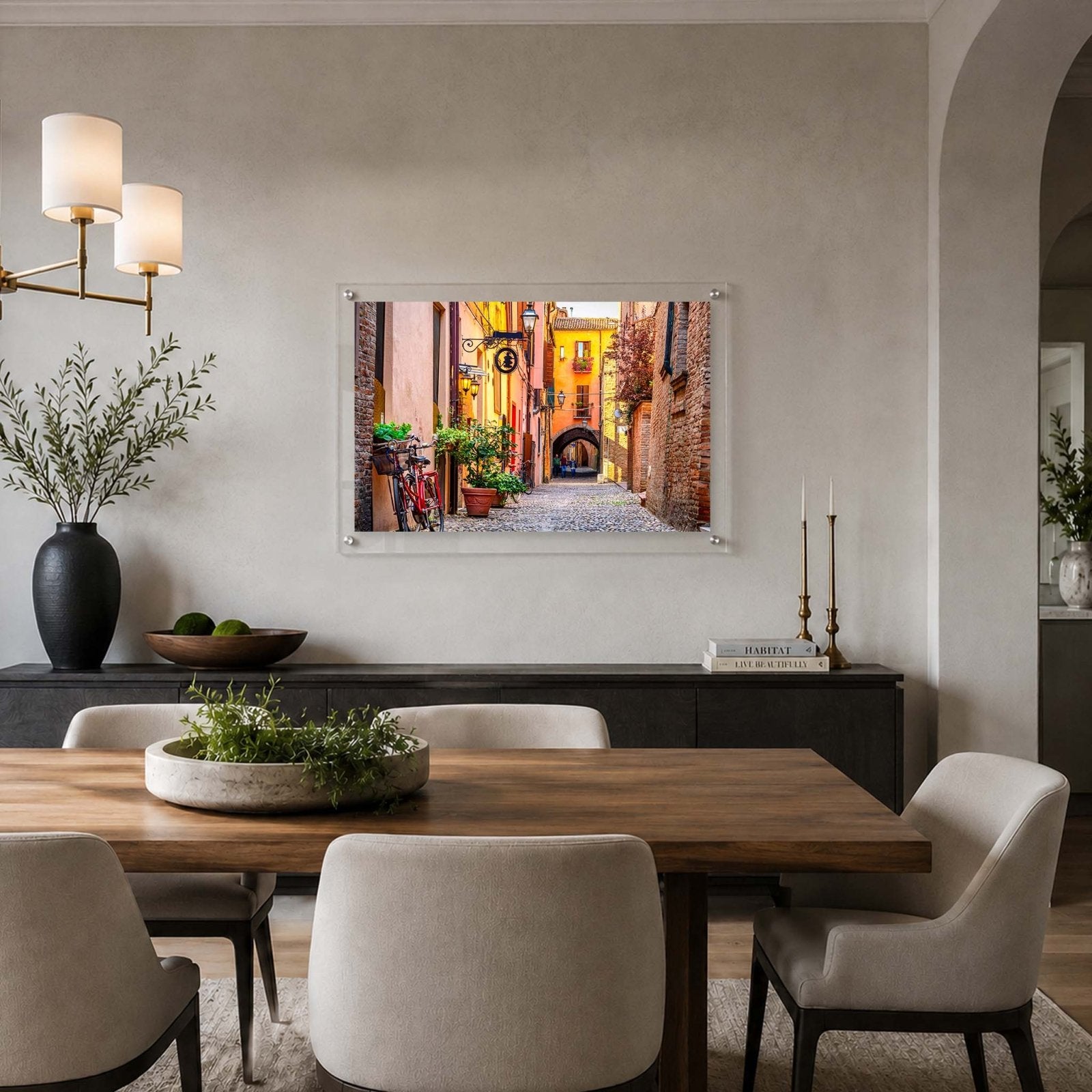 Ciao Bella Lane Acrylic Wall Art Print