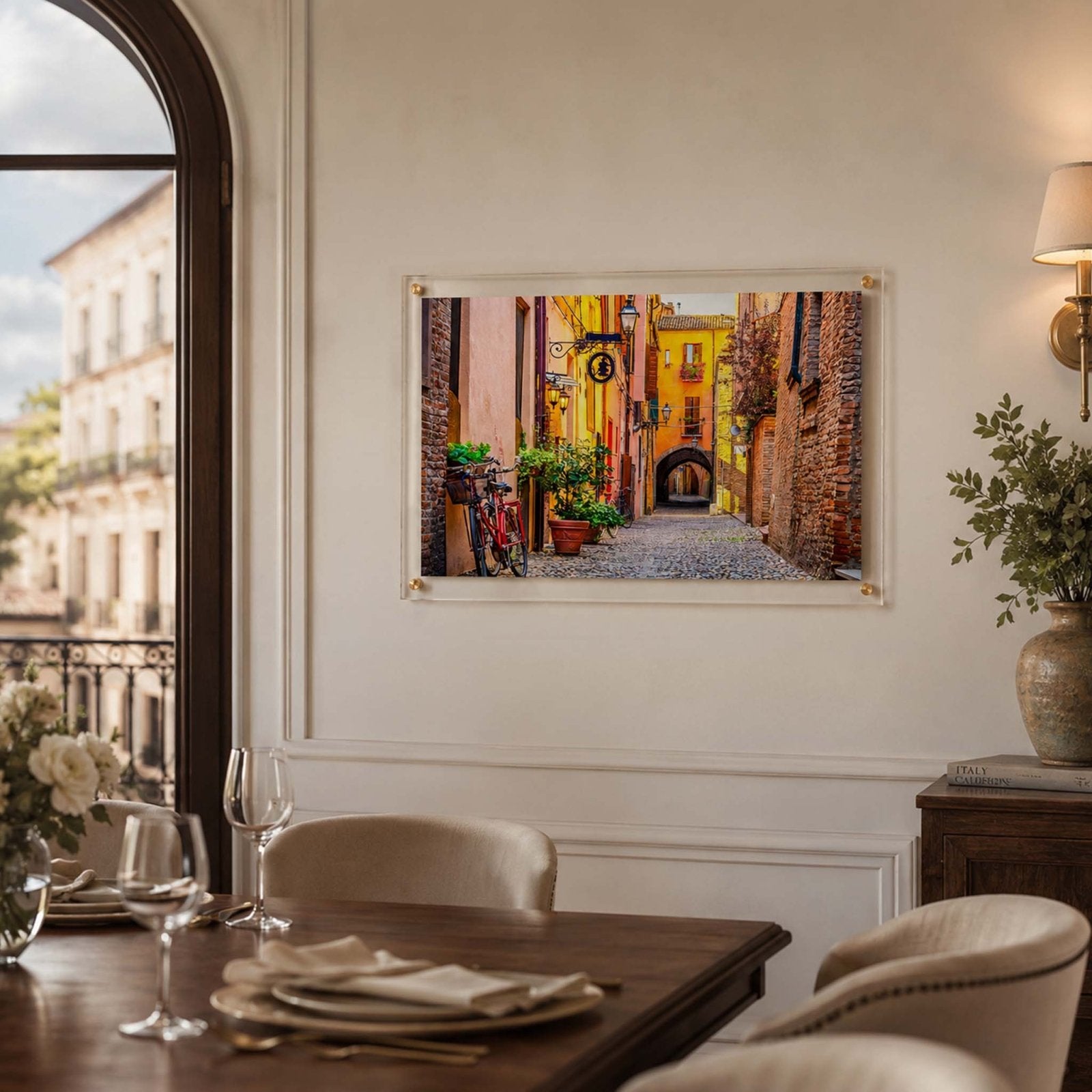 Ciao Bella Lane Acrylic Wall Art Print