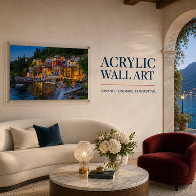 Como After Dark Acrylic Wall Art Print