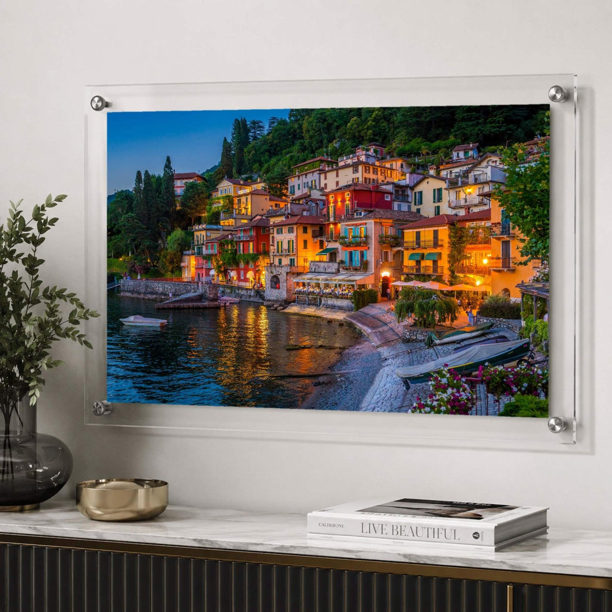 Como After Dark Acrylic Wall Art Print