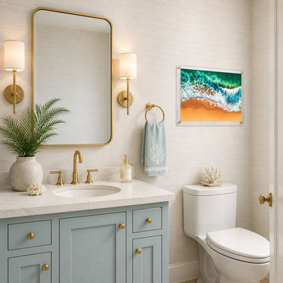 Copper Tide Acrylic Wall Art Print