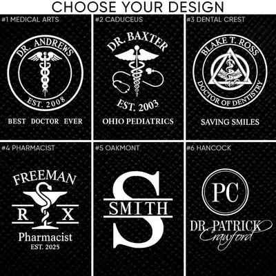 Custom Carson Decanter Box Set Gifts for Doctors