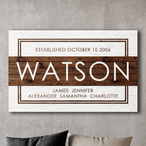 Wooden Family Name