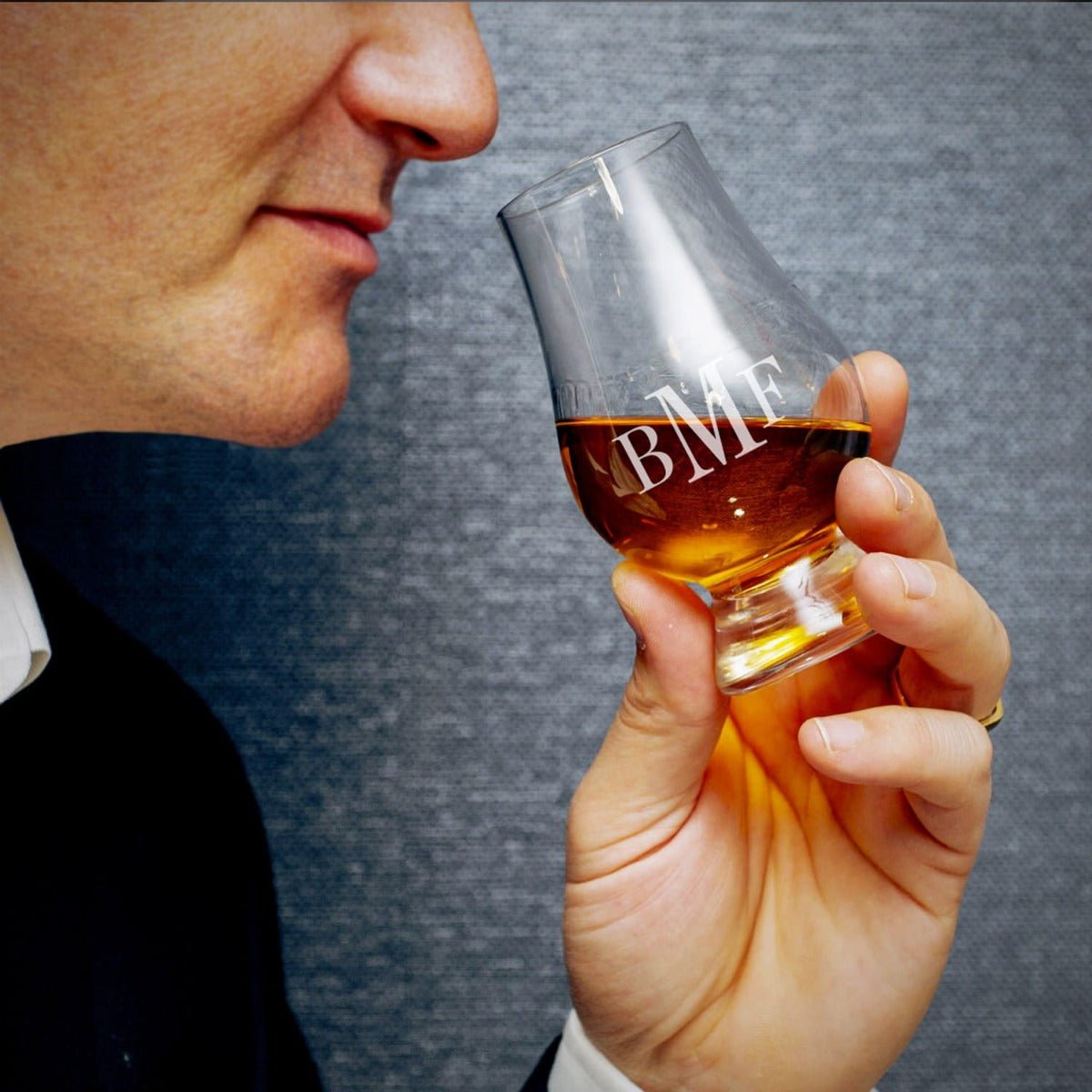 Custom Glencairn Glasses - Gift Set in Ebony Box