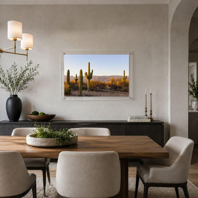 Desert Lineup Acrylic Wall Art Print