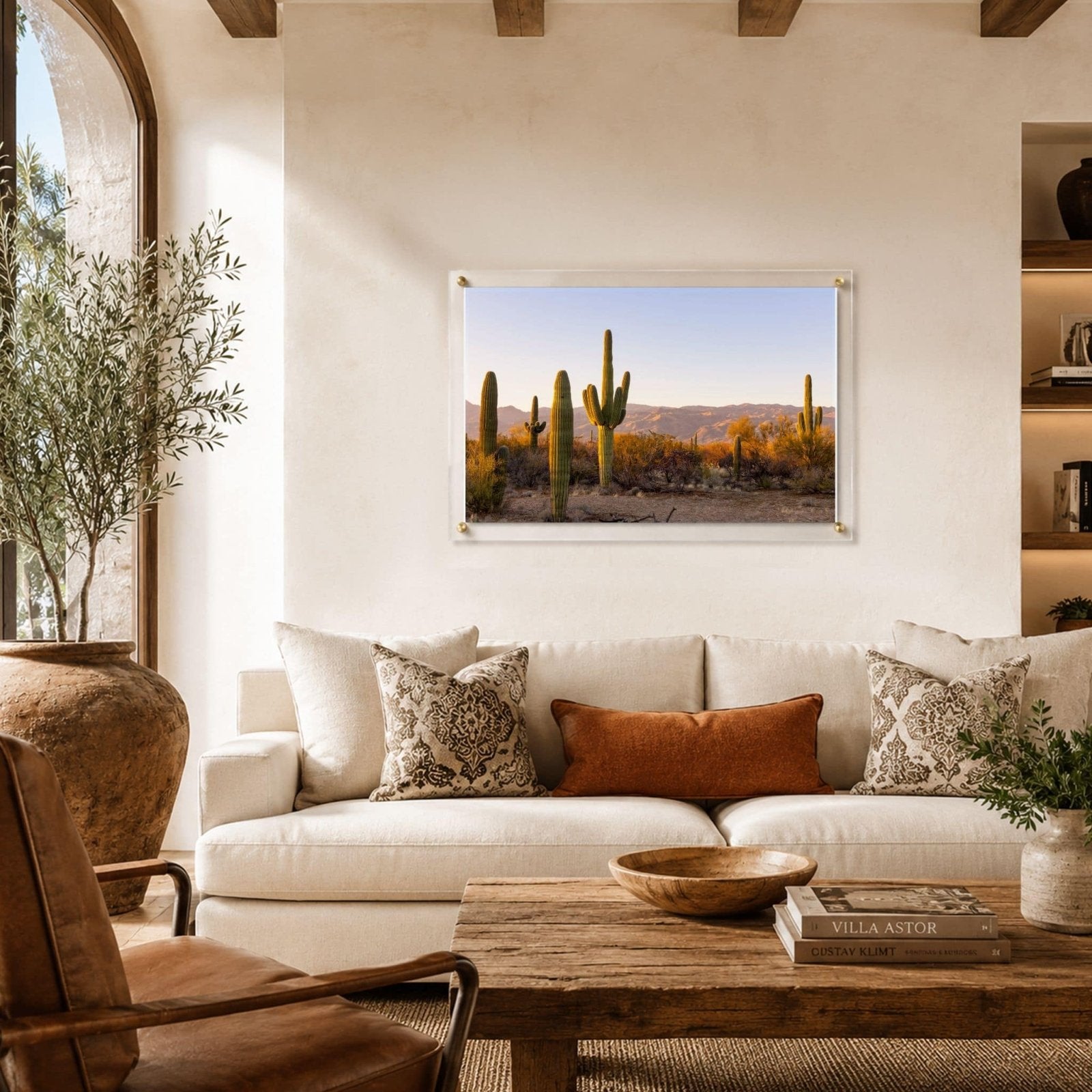 Desert Lineup Acrylic Wall Art Print
