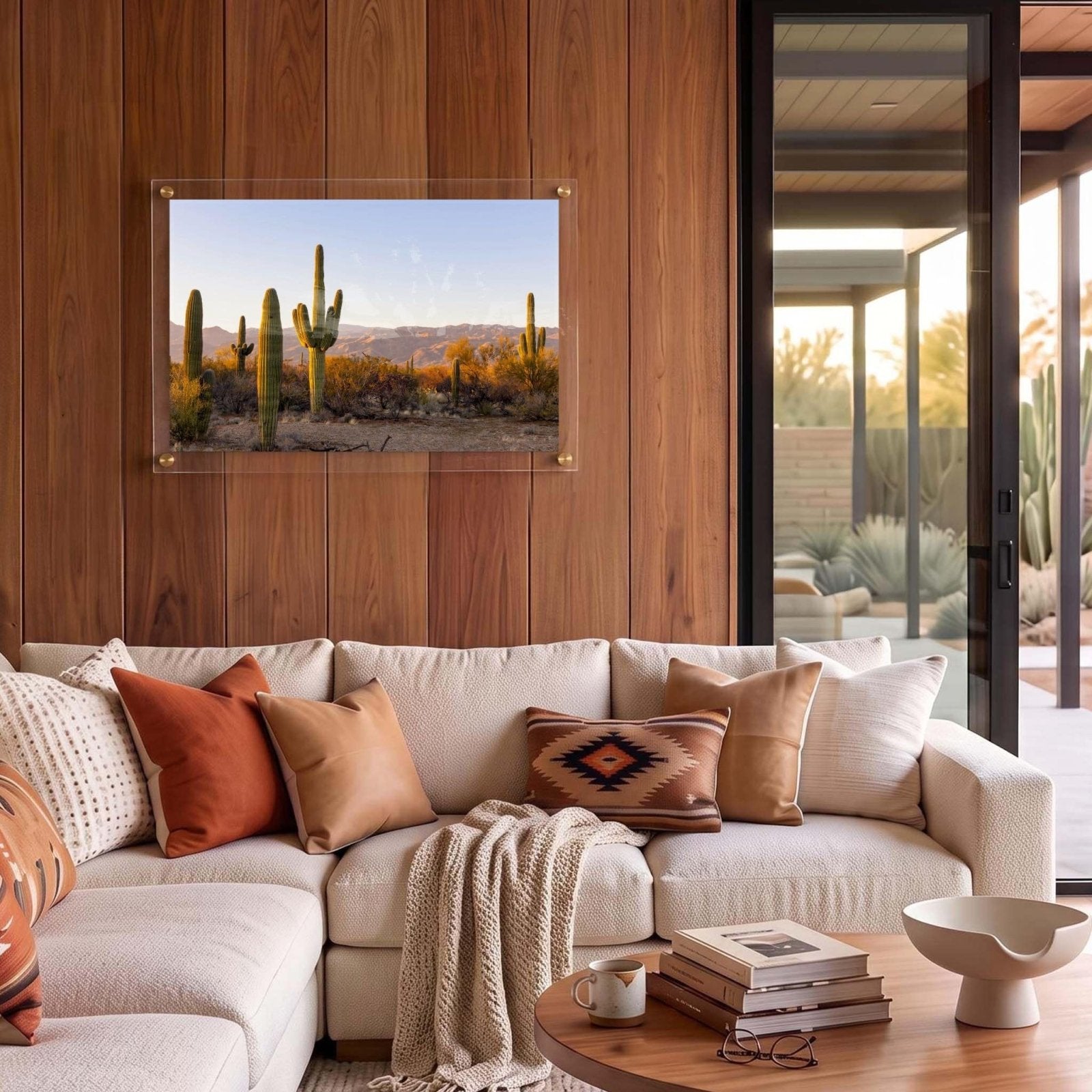 Desert Lineup Acrylic Wall Art Print