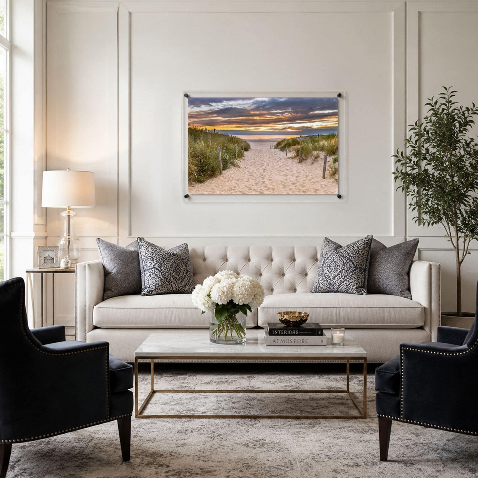 Dune Walk Acrylic Wall Art Print