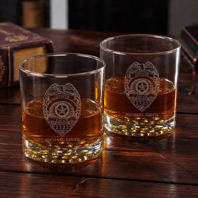 Engraved Buckman Police Gift