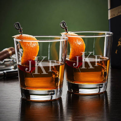 Engraved Cocktail Glass