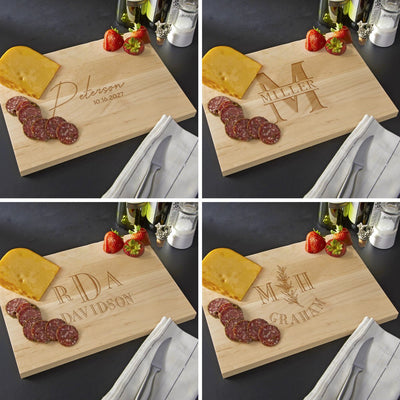 Engraved Maple Cutting Board - Standard (0.75in Thick)