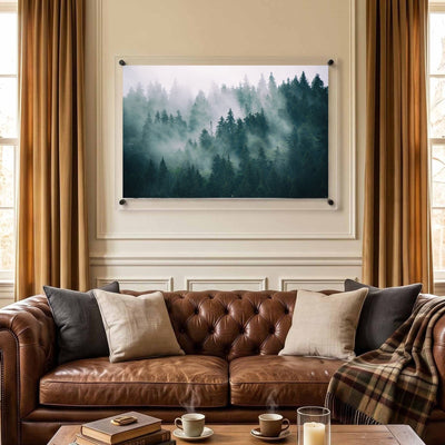 Evergreen Haze Acrylic Wall Art Print