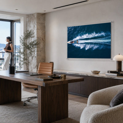 Exit By Sea Acrylic Wall Art Print - Horizontal