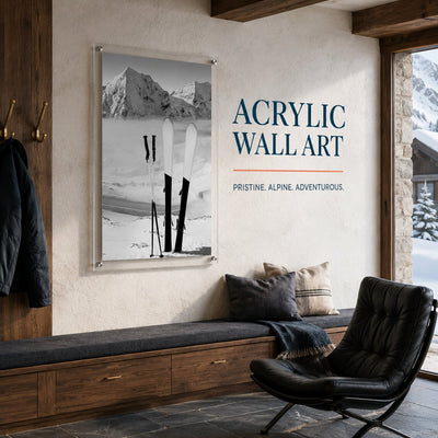 First Tracks Acrylic Wall Art Print