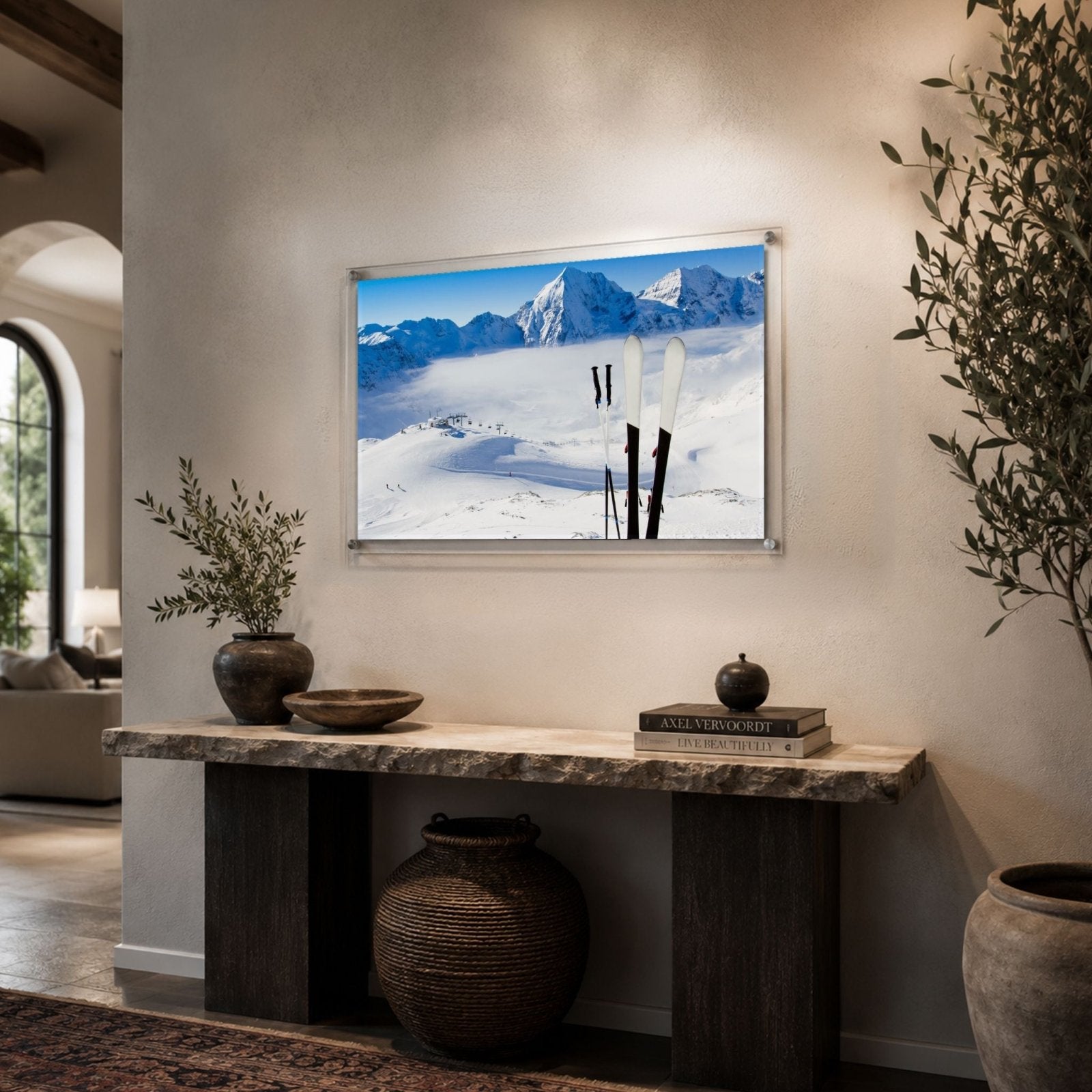 First Tracks Acrylic Wall Art Print