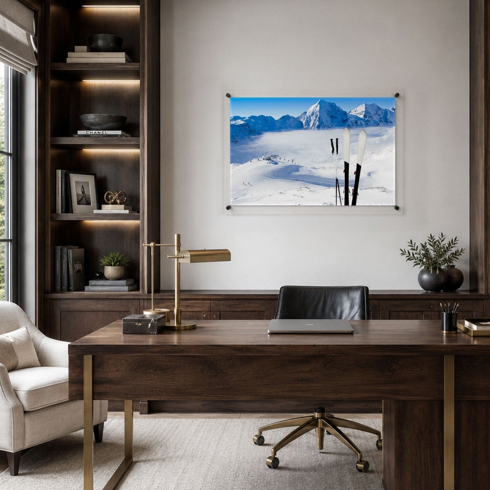 First Tracks Acrylic Wall Art Print