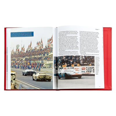 Ford Versus Ferrari - Coffee Table Leather Bound Book