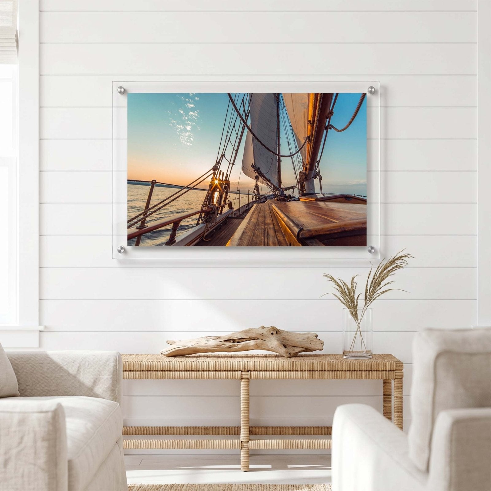 Harbor Glow Acrylic Wall Art Print