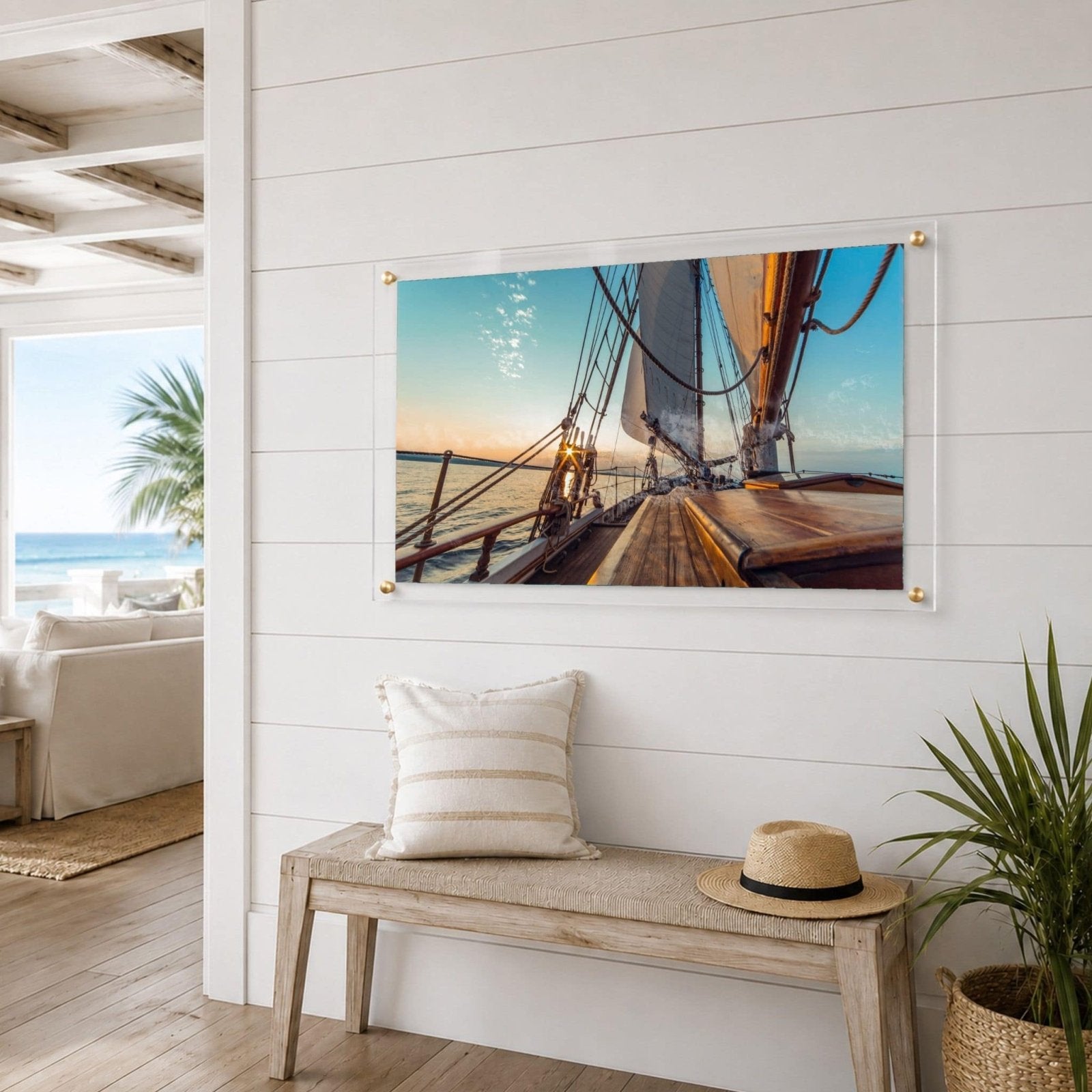 Harbor Glow Acrylic Wall Art Print