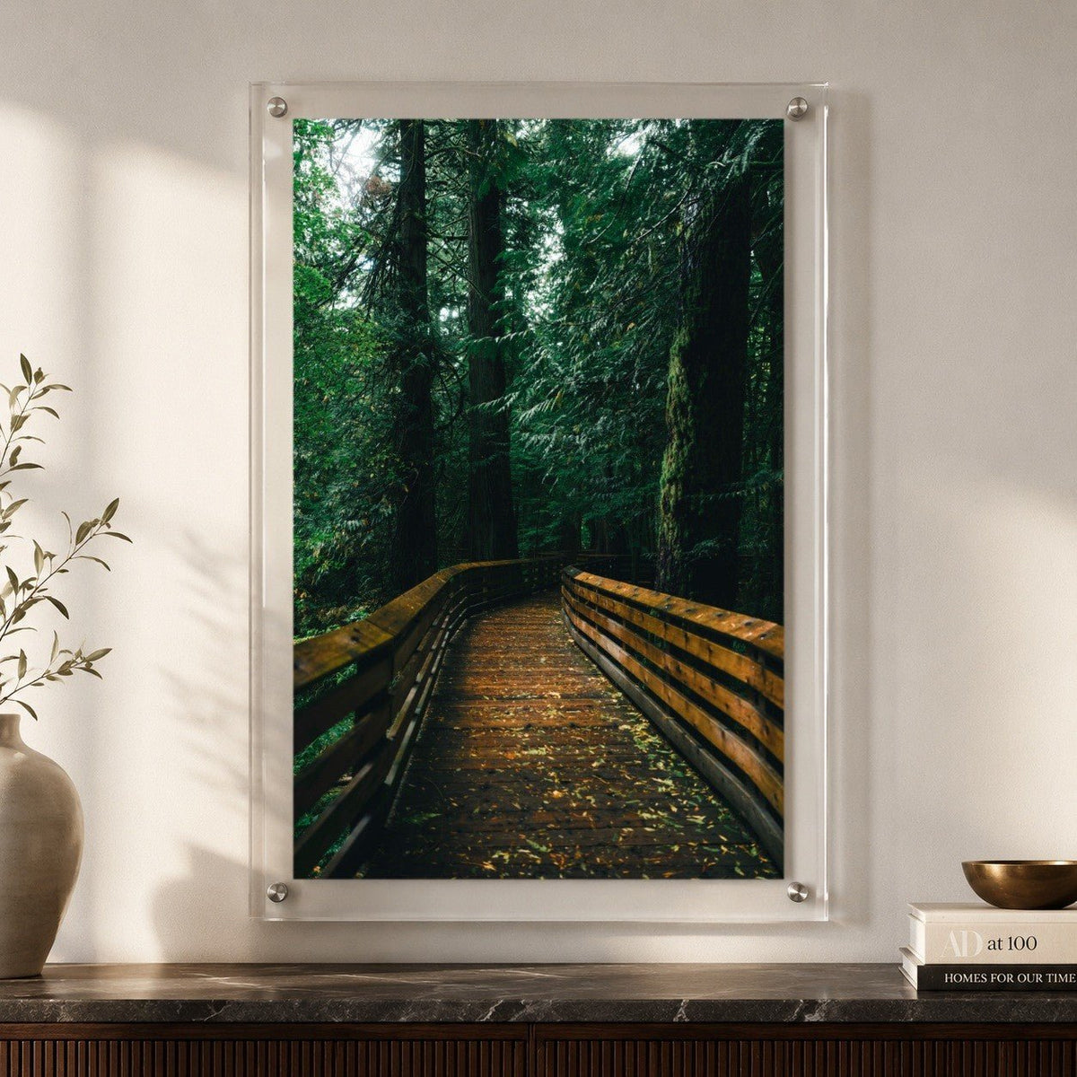 Into the Green Room Acrylic Wall Art Print