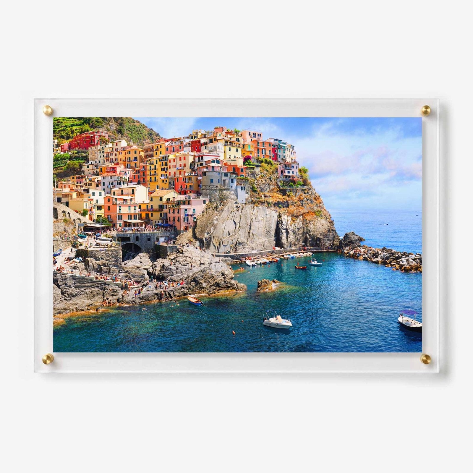Italian Coast Acrylic Wall Art Print