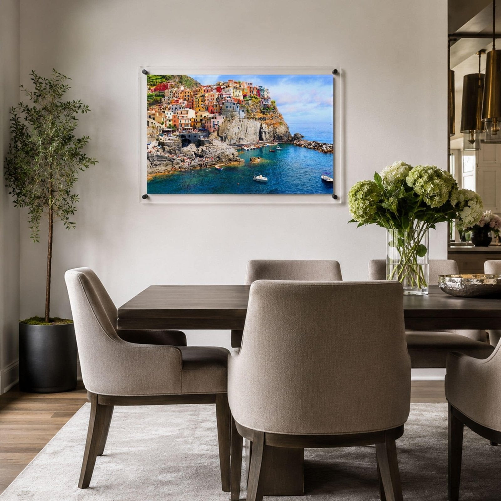 Italian Coast Acrylic Wall Art Print