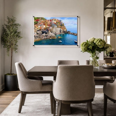 Italian Coast Acrylic Wall Art Print