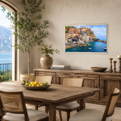 Italian Coast Acrylic Wall Art Print