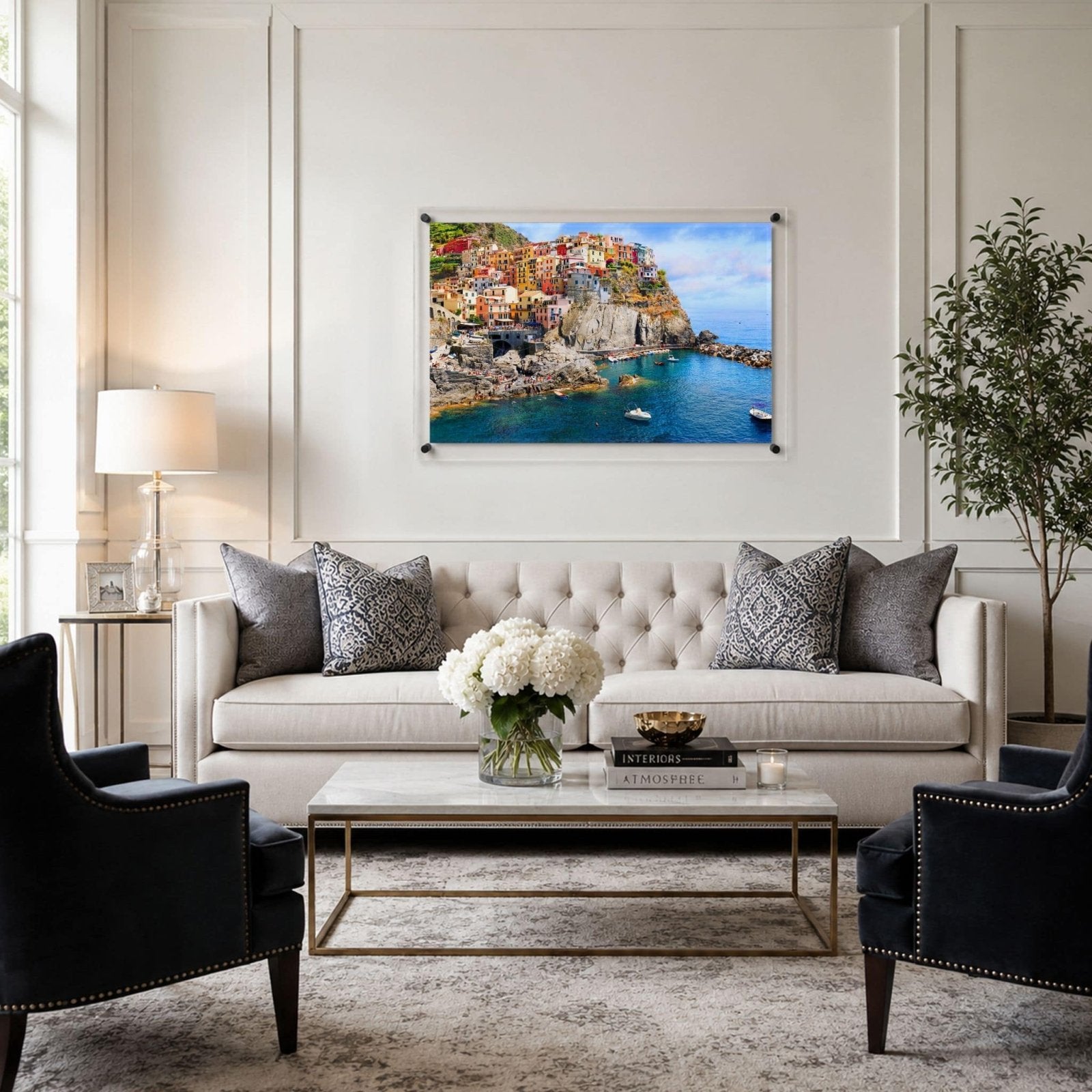 Italian Coast Acrylic Wall Art Print