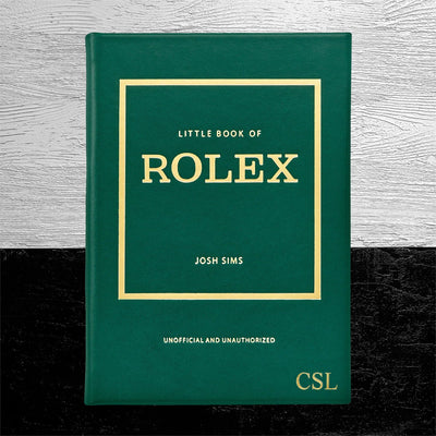 Little Book of Rolex - Coffee Table Book, Leather Bound