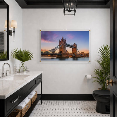 London Lights Acrylic Wall Art Print