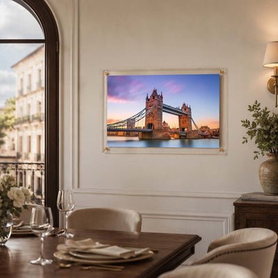 London Lights Acrylic Wall Art Print