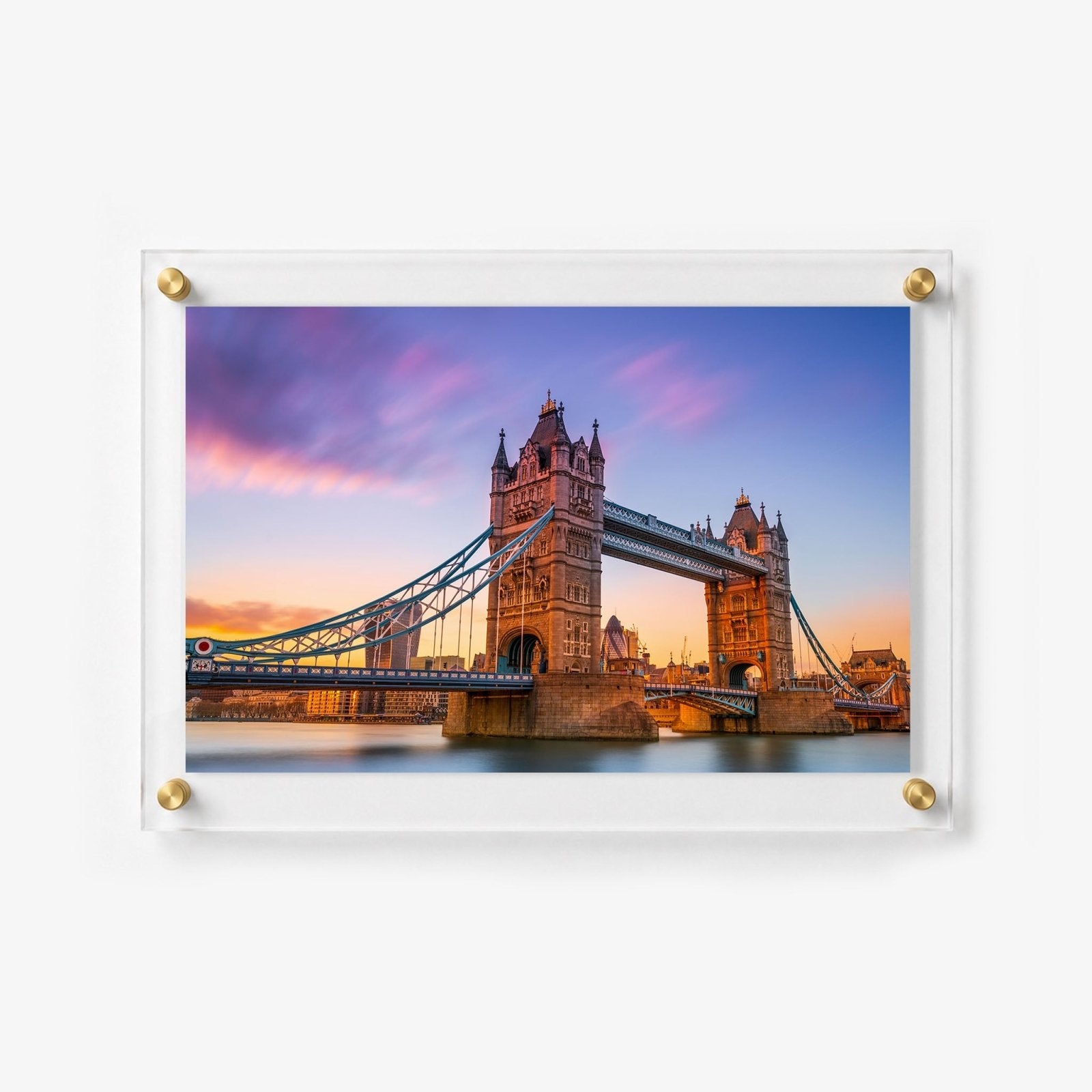 London Lights Acrylic Wall Art Print