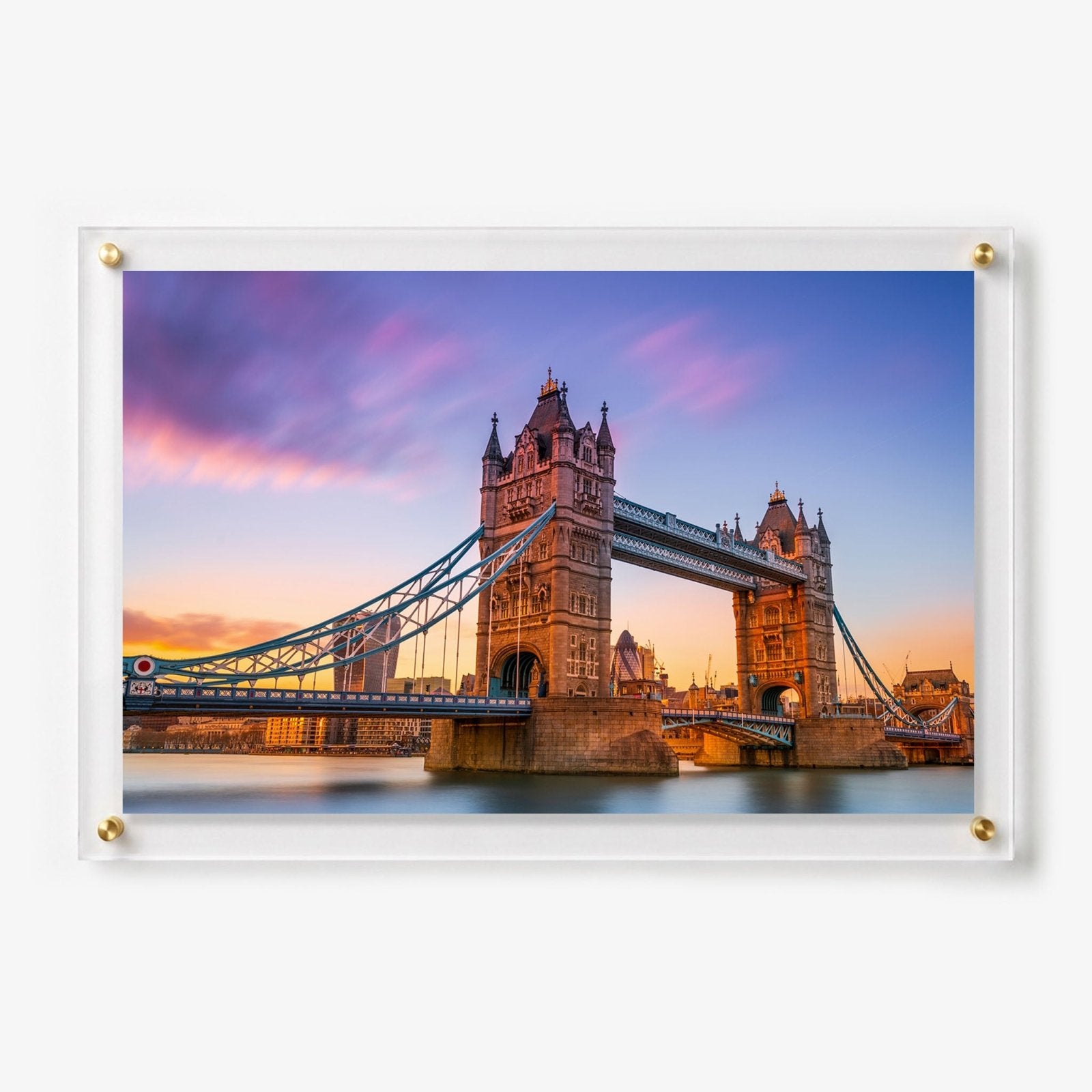 London Lights Acrylic Wall Art Print