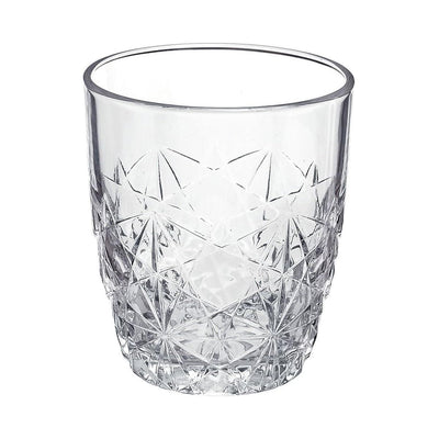 Marquise Cut Whiskey Decanter and Glasses, 7 - Piece Set