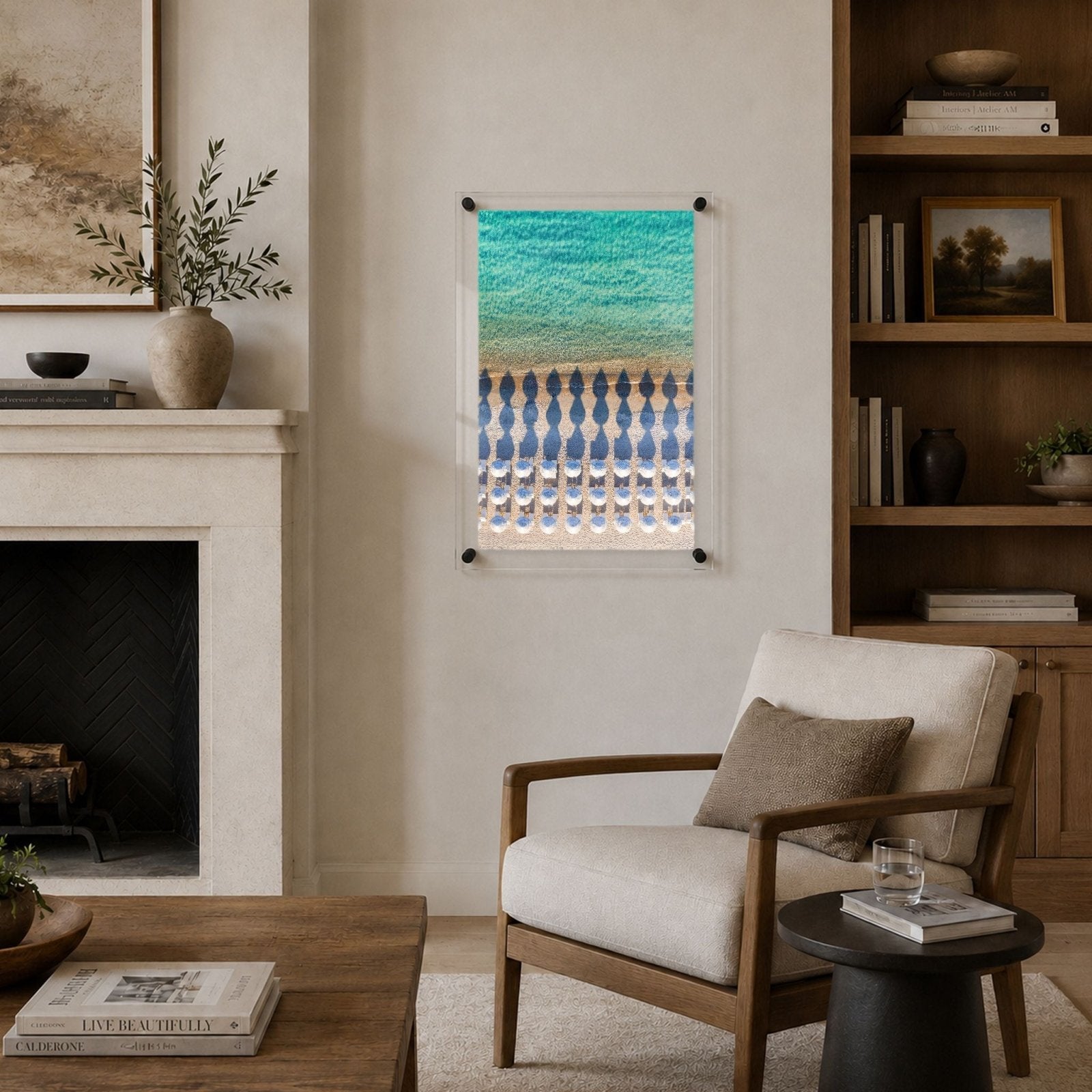 Morning Cabana Acrylic Wall Art Print