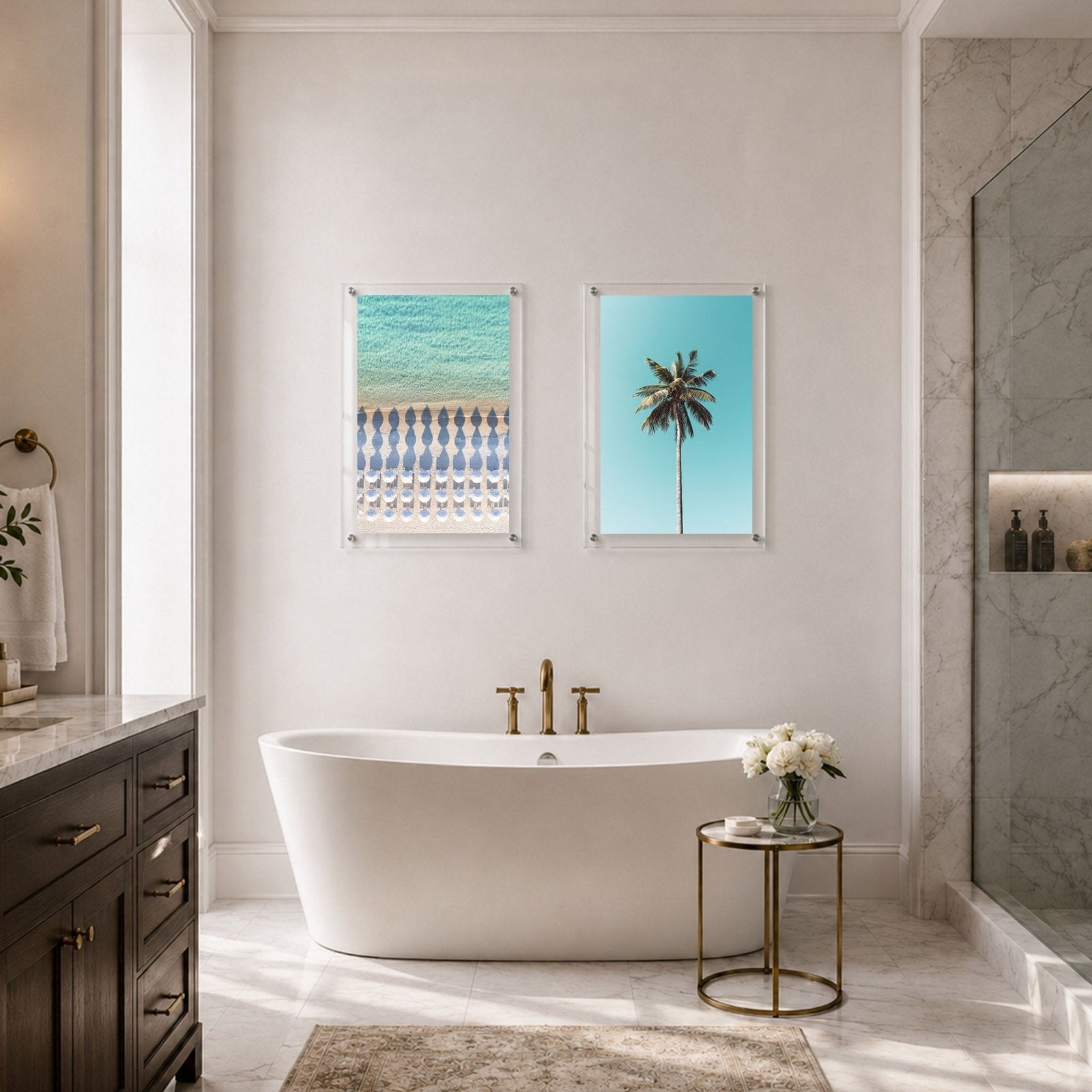 Morning Cabana Acrylic Wall Art Print