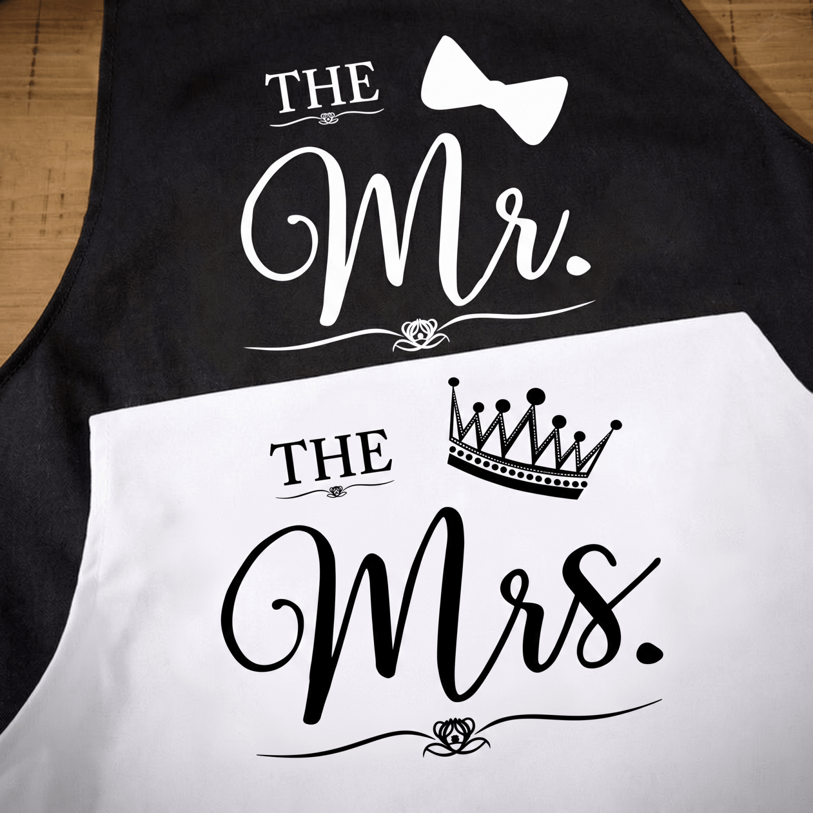 Mr. & Mrs. Aprons, Engagement Gift