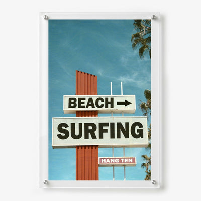 Next Stop: Surf Acrylic Wall Art Print