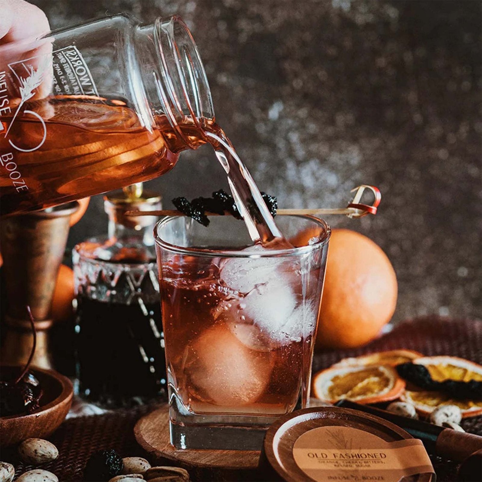 Old Fashioned Cocktail Infusion Kit