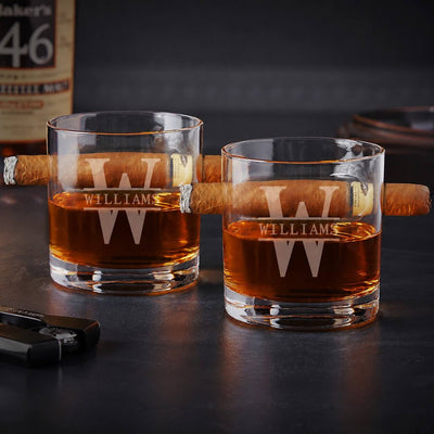 Oxley Round Cigar Glass for Whiskey