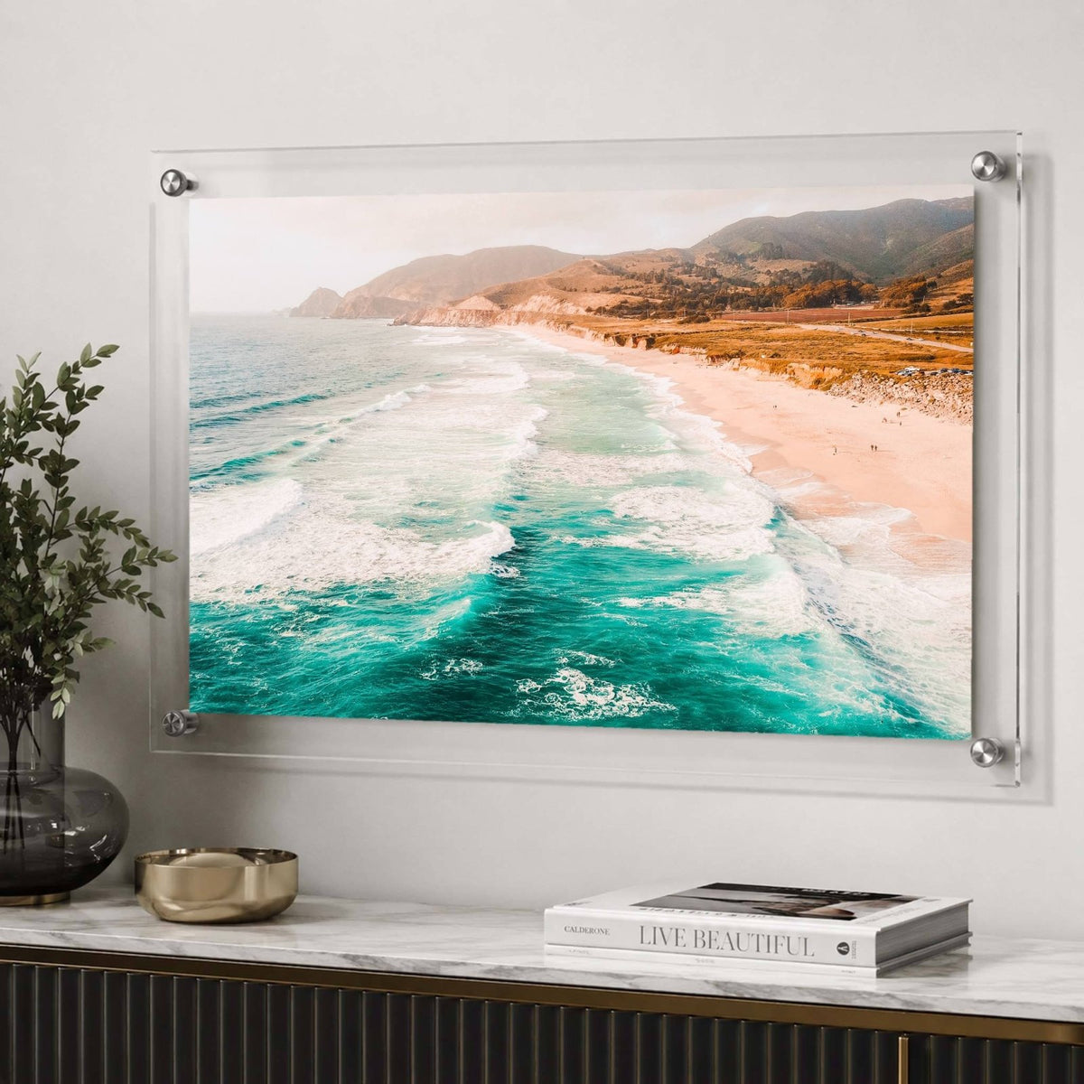 Pacific Pastels Acrylic Wall Art Print
